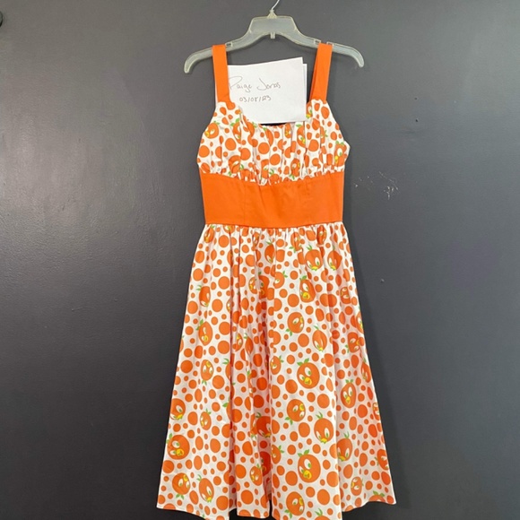 NWT Disney Dress Shoppe Orange Bird Dress - Picture 6 of 7
